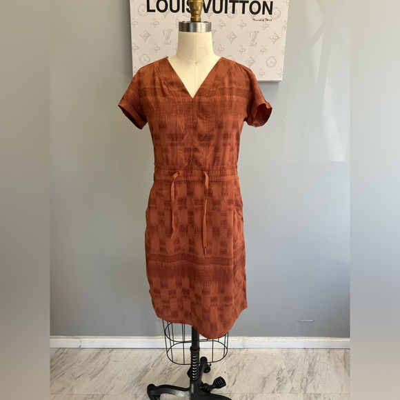 REI Dresses & Skirts - Rei Coop brown midi dress xs e105-2